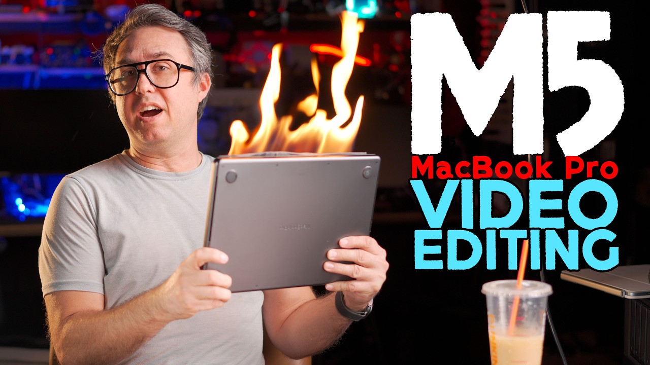 M5 Using M5 MacBook Pro as a Video Editing Main Rig 🎥
