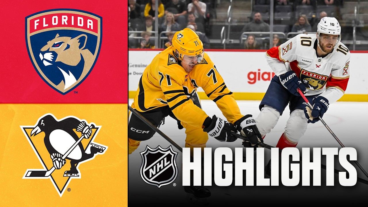 Panthers vs. Penguins NHL Highlights | Apr 5, 2026 π
