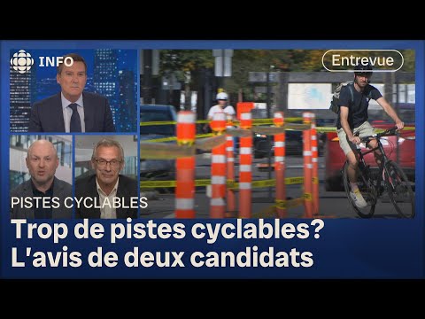 Plus ou moins de pistes cyclables? Entrevue avec Craig Sauvé et Gilbert Thibodeau | Élections