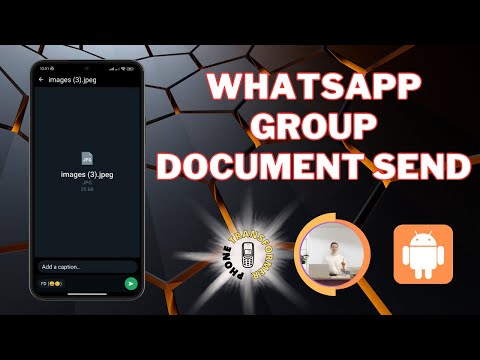 How to Send a Document to a WhatsApp Group