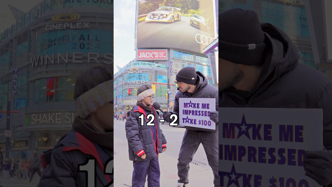 Watch a Mathematical Genius Blow Your Mind! ๐ข | Make Me Impressed Challenge