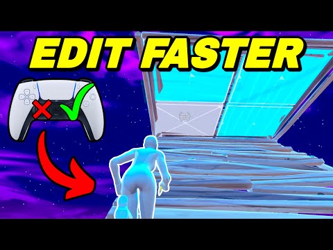 How to EDIT FASTER on Controller + Remove Input Delay (Fortnite Tutorial)
