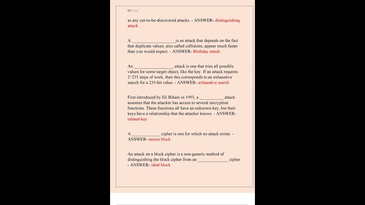 WGU C839 Cryptography Final Exam: 400+ Complete Practice Questions for 2024-2025 🔐