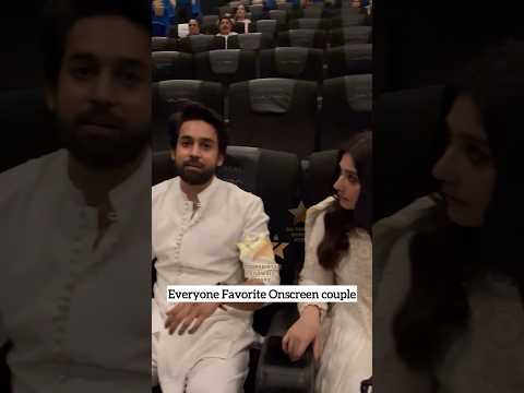 Everyone Favorite Onscreen couple#BilalAbbas and #DureFishan sitting next to each other