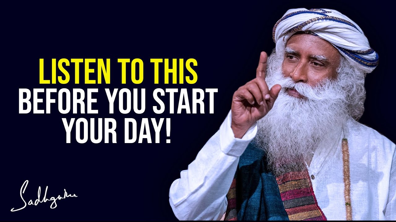 Sadhguru's Morning Reminder: Embrace the Present Moment