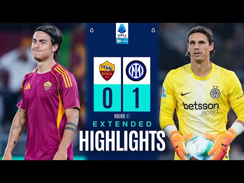 ROMA-INTER 0-1 | EXTENDED HIGHLIGHTS | SERIE A 2025/26