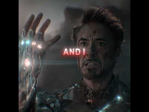 YOU BETTER BE RIGHT - "AVENGERS ENDGAME" IRONMAN Edit | lady gaga - bloody mary /slowed & reverb