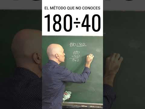 CÓMO HACER DIVISIONES. Truco