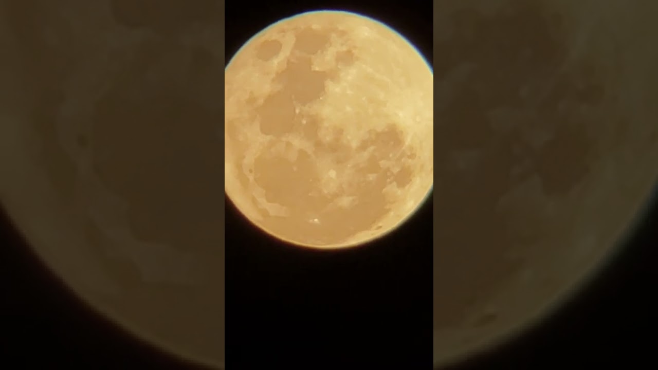 A maior Superlua de 2022: Lua dos Cervos #shorts