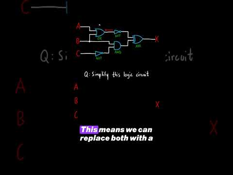 Logic circuit simplification