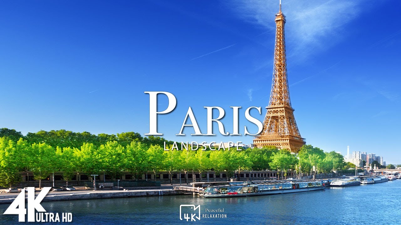 Relaxing 4K Drone Views of Paris ๐ซ๐ท