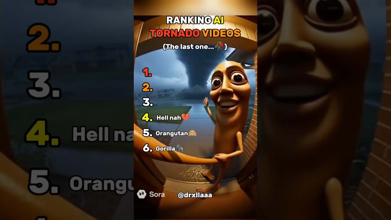 Top 5 Sora 2 AI Tornado Videos 🌪️