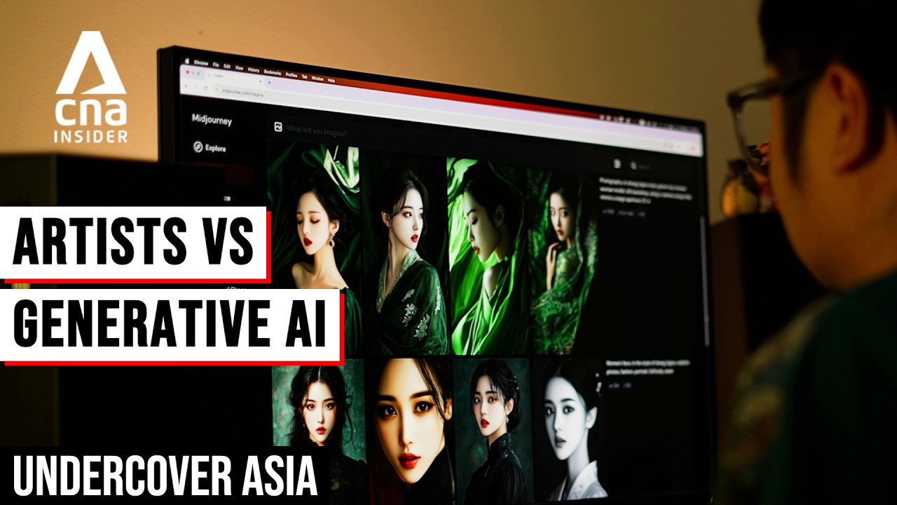 Artists Fight Back Against AI Plagiarism 🎨 | Undercover Asia Full Episode