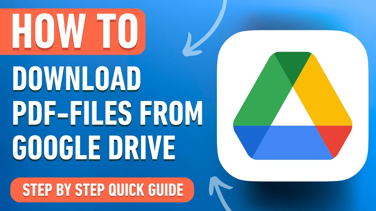 Quick & Easy Guide to Download PDFs from Google Drive in 2024 📥