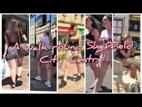 A walk round Sheffield city centre. 12th July 2025.