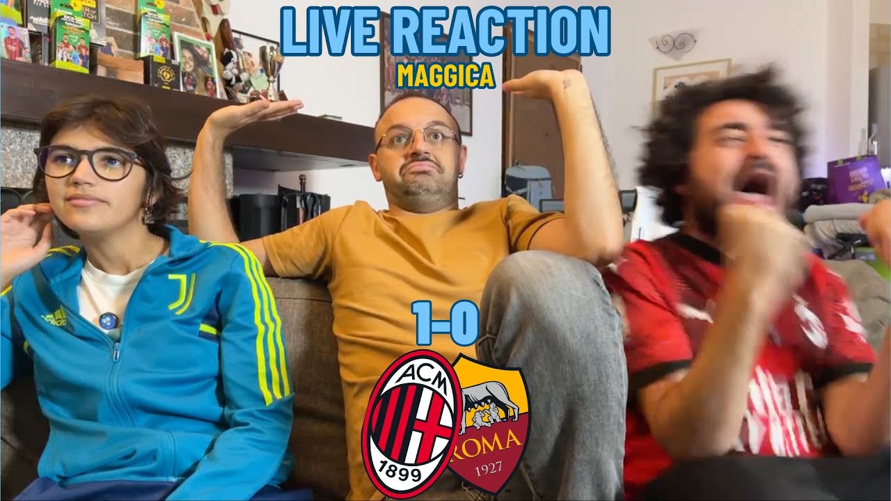 Milan 1-0 Roma | Live Reaction ⚽