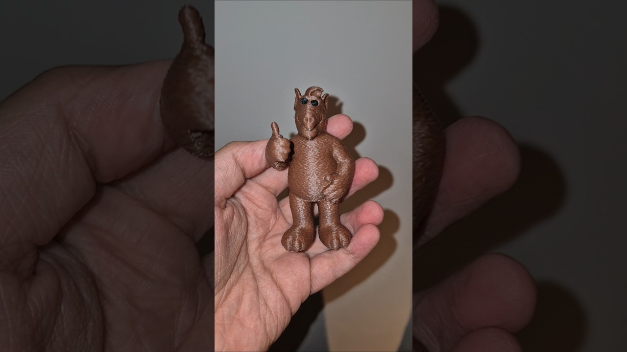 Create Nostalgic ALF 3D Print from TEMU! 🎉 Special 100€ Nerd Coupon Inside