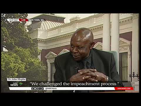 7th Administration | Dr John Hlophe on his impeachment, the JSC, joining the MK Party, and the GNU