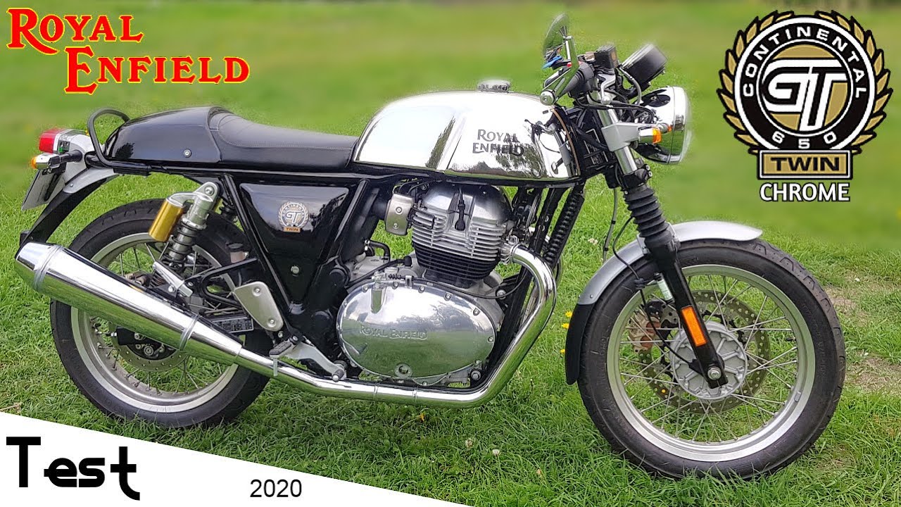 "Test" Cette ROYAL ENFIELD fait mal à la concurrence 🤗 "CONTINENTAL GT 650 chrome de 2020"