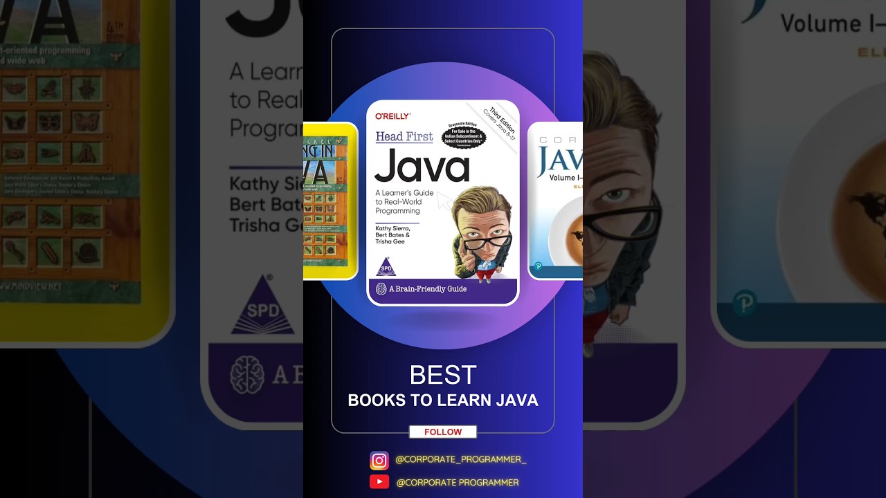 Top 5 Java Books to Become a Programming Pro 📘