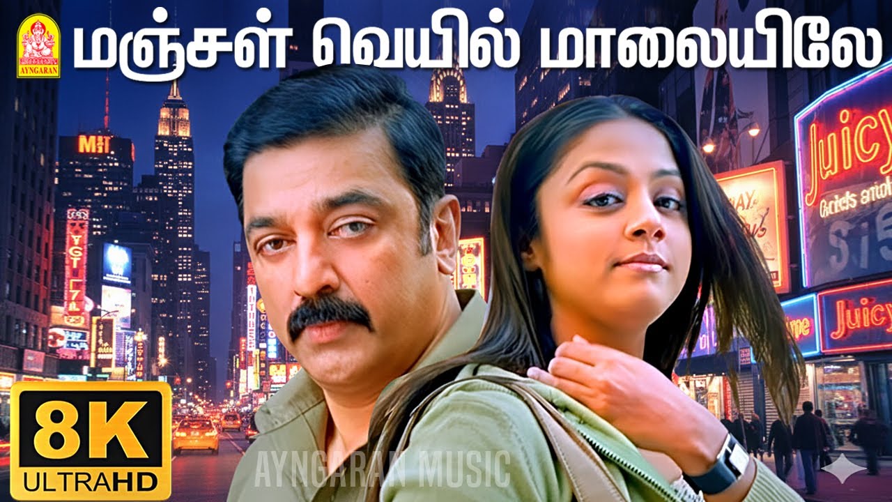 Manjal Veyil - 8K Song from Vettaiyaadu Vilaiyaadu 🎶