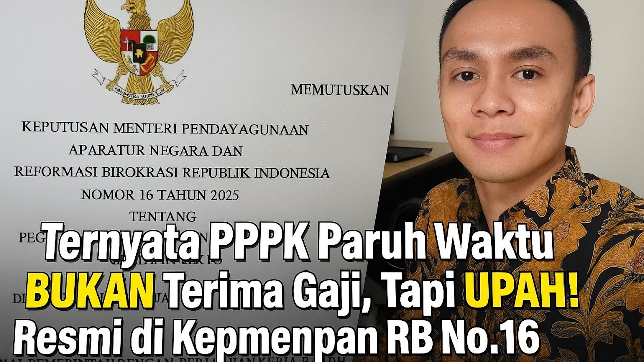 PPPK Paruh Waktu: Uang UpaH Bukan Gaji! 🔥
