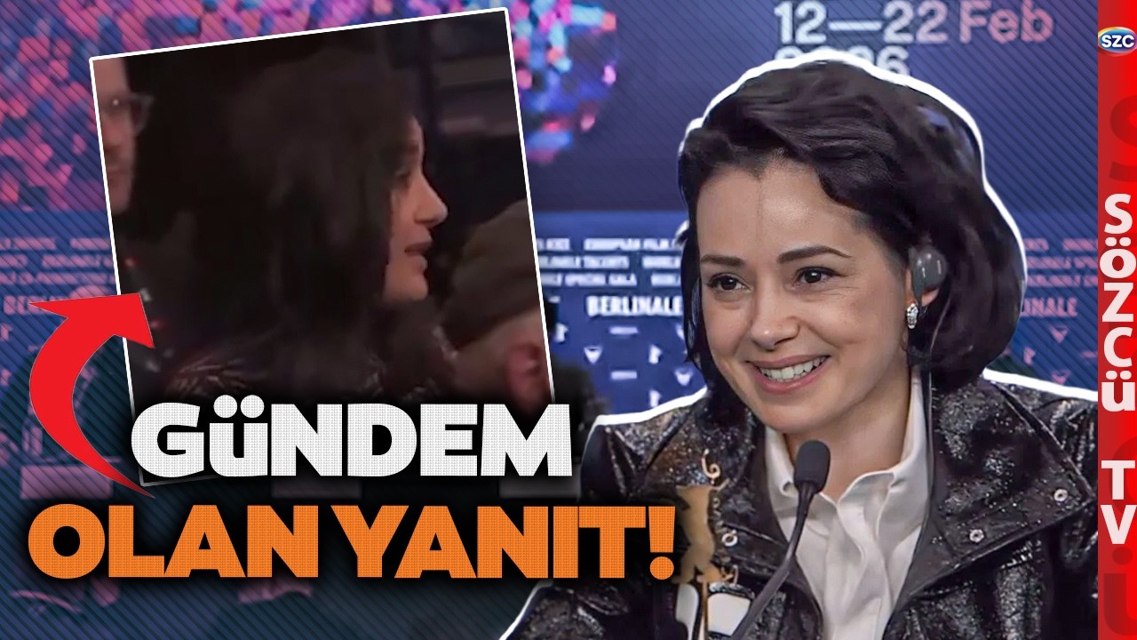 Özgü Namal Berlin'de O Soruyu Affetmedi Gönüllere Taht Kurdu! Muhabire Tarihi Ayar