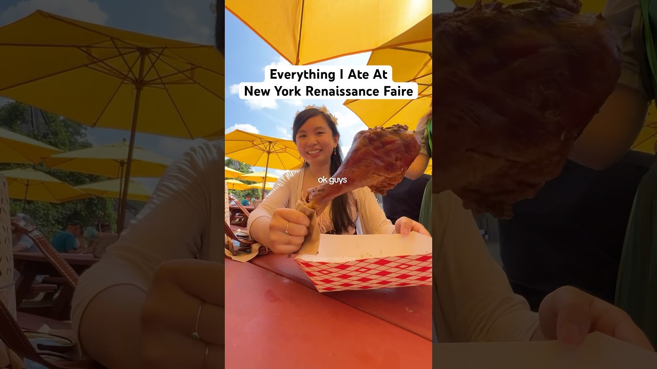 My Food Adventure at New York Renaissance Faire 🍴