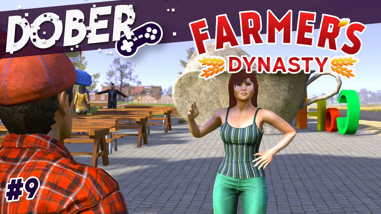 Деревенский пикаппер #9 - Прохождение Farmer's Dynasty PS4