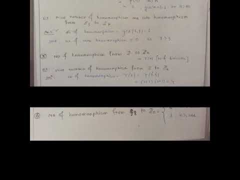 Number of homomorphism in just 20 sec##