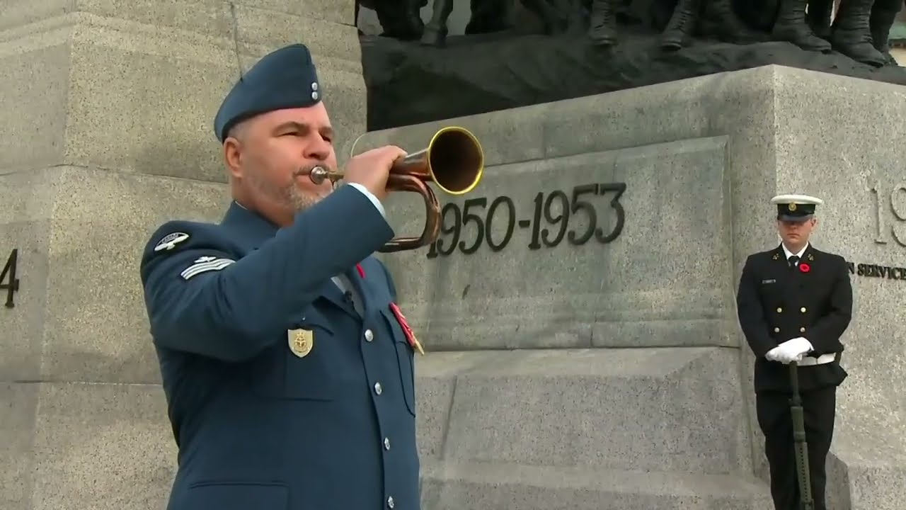 Remembrance Day 2022 🇨🇦 Watch the Last Post Ceremony at the National War Memorial