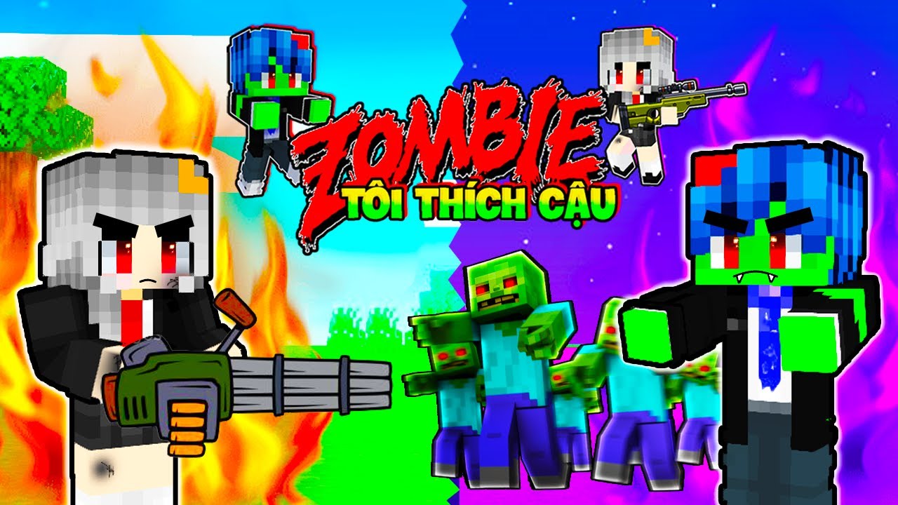 Zombie Tôi Thích Cậu - Tập 1: Thợ Săn Sammy và Cuộc Chiến Sinh Tồn Trong Minecraft 🧟‍♂️