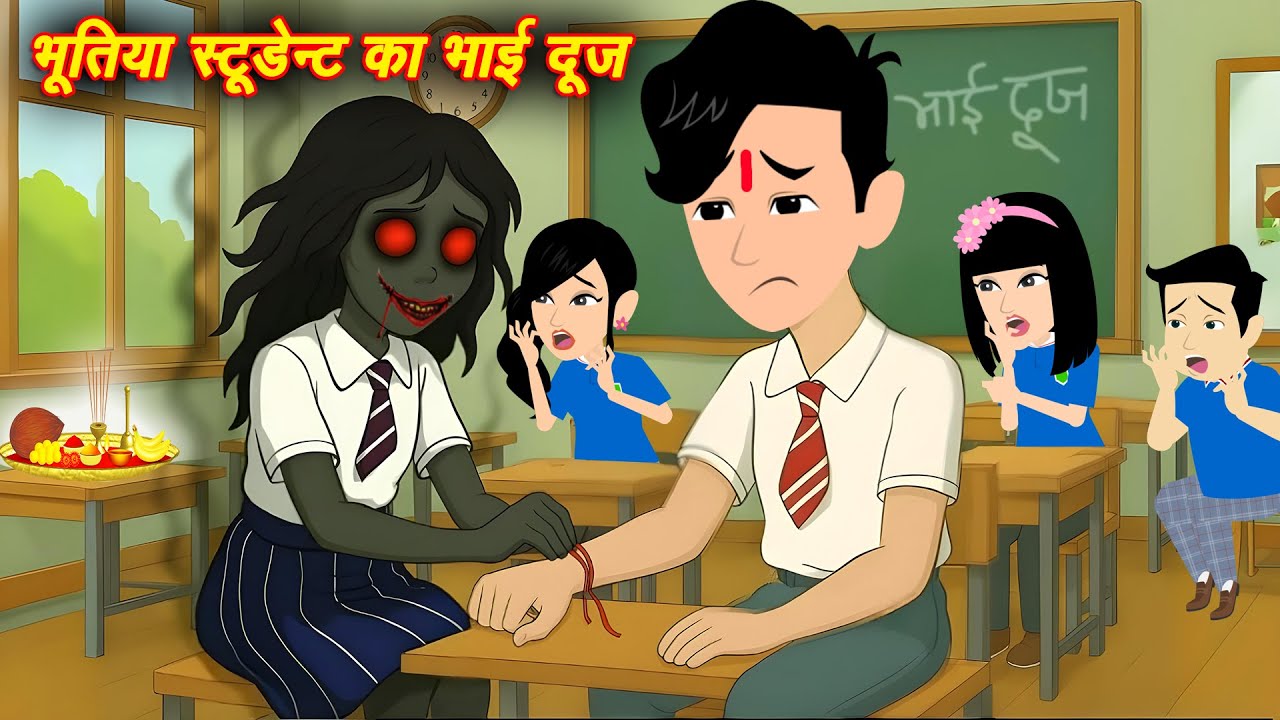 भूतिया स्टूडेंट का भाई दूज - Bhootiya Student | Kahaniya Bhai Dooj | Horror Stories | Hindi Kahaniya