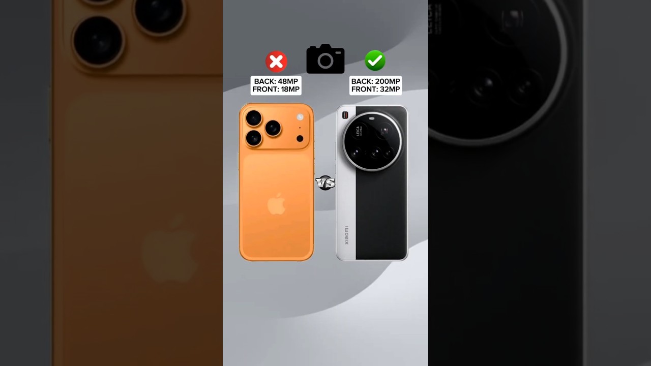 iPhone 17 Pro Max vs Xiaomi 15 Ultra 📱