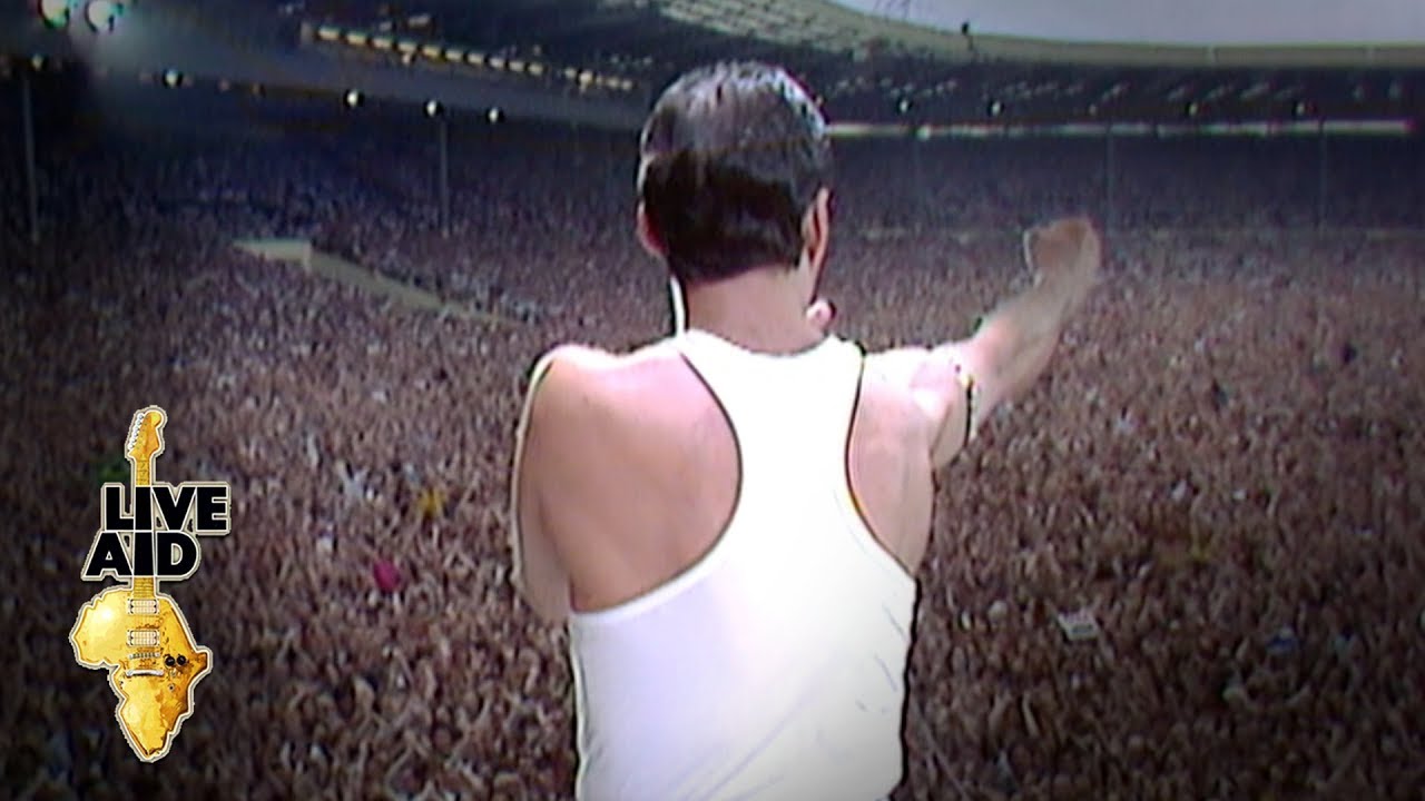 Queen's Iconic Live Aid Performance of 'Radio Ga Ga' (1985) 🎤
