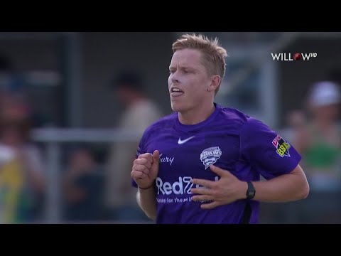Nathan Ellis 4 wickets vs Sydney Thunder| 22nd Match - Sydney Thunder vs Hobart Hurricanes