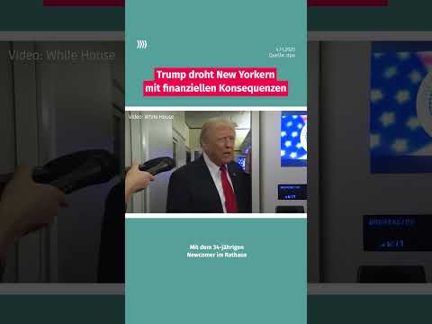 Trump droht New Yorkern mit finanziellen Konsequenzen