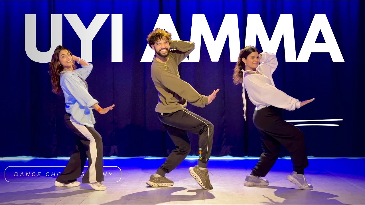 Beginner-Friendly Bollywood Dance Workout: Uyi Amma Dance Cover with Rahul