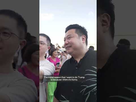 Meet the 'Chinese Trump' winning followers with his spot-on impersonation