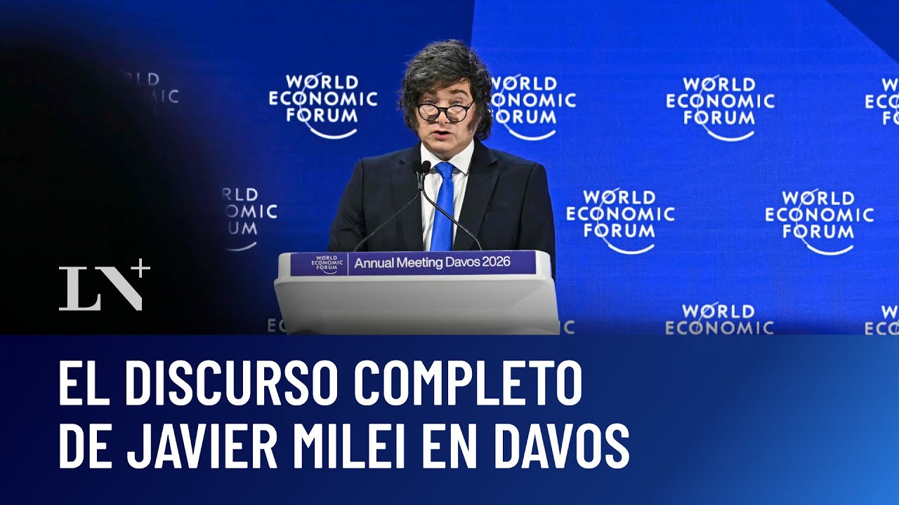 Discurso completo de Javier Milei en Davos 🇨🇭