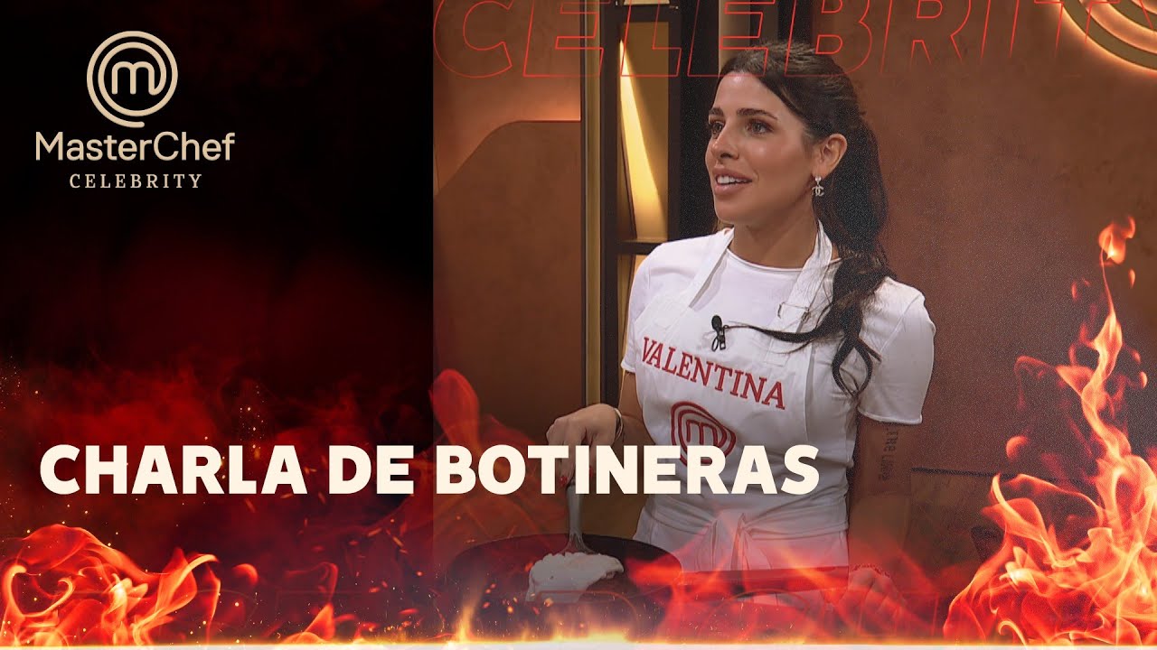 Valentina Cervantes y Enzo Fernández en MasterChef Celebrity 🍽️