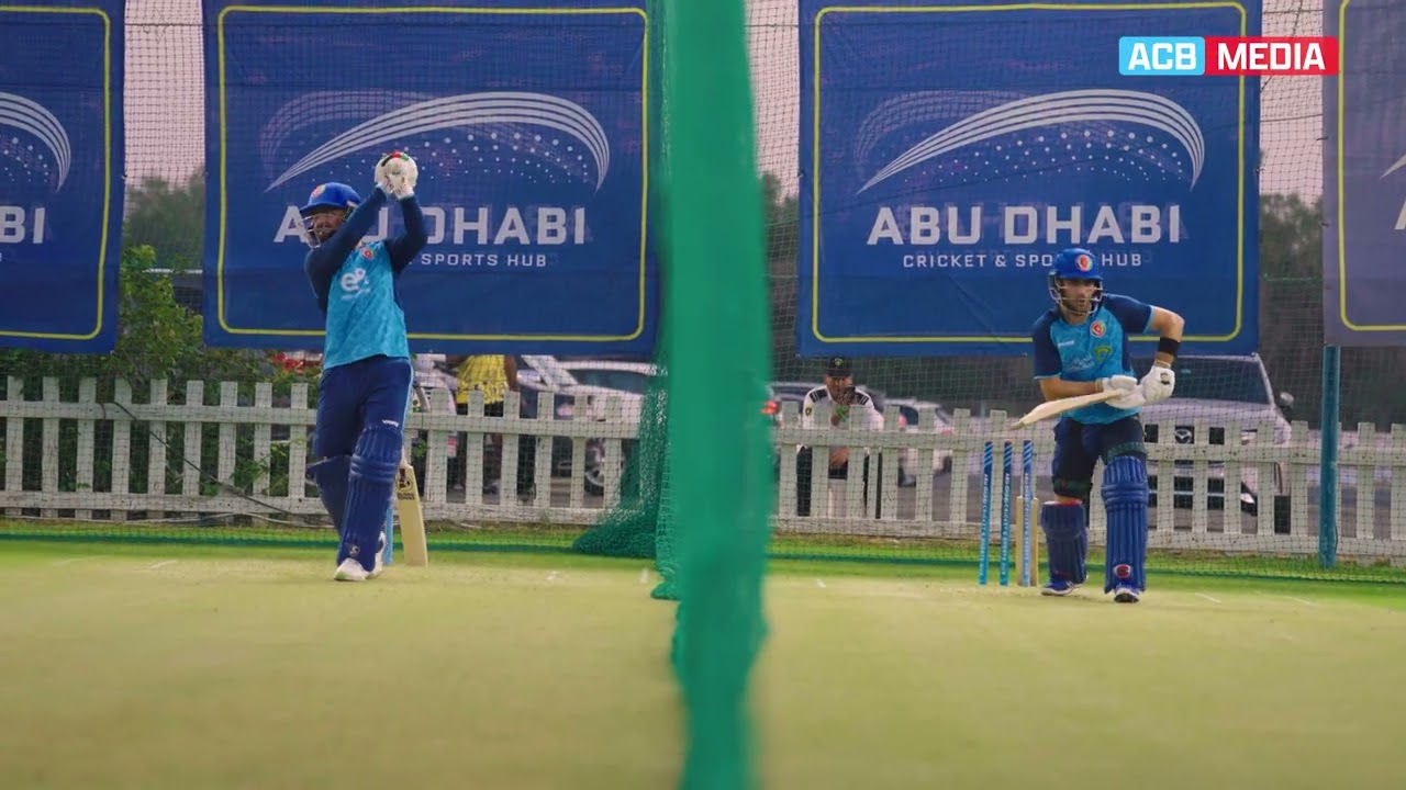 Afghanistan Cricket Stars Rashid & Gurbaz in Action π¦π«