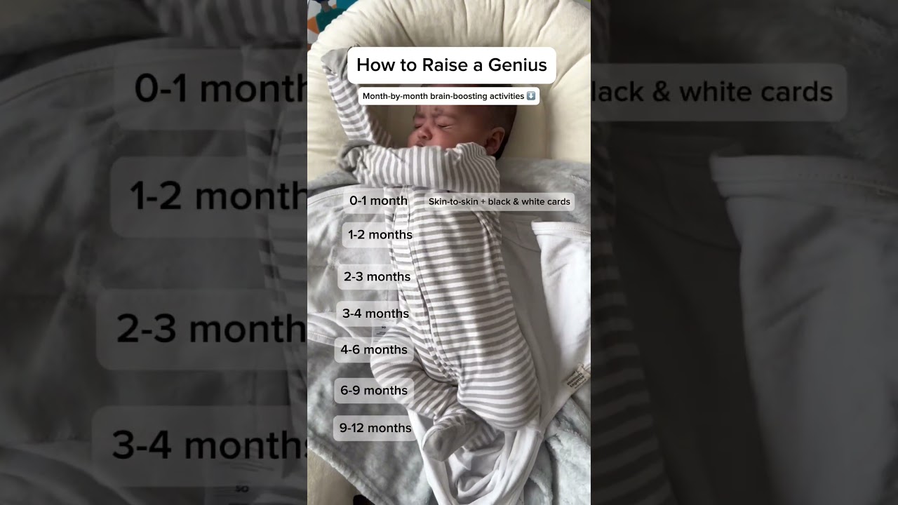 Unlock Your Baby’s Genius: Monthly Brain Development Tips 👶