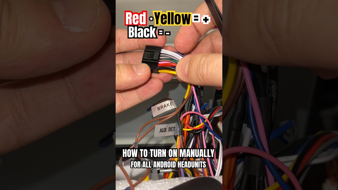 Activate Android Head Units with a Wall Adapter 🔧
