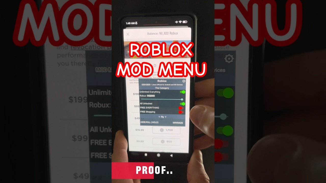 Roblox Mod Menu 2025 Update (APK + Robux)