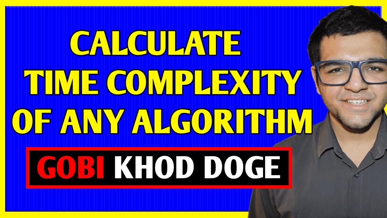 Calculating Time Complexity of Algorithms in Hindi