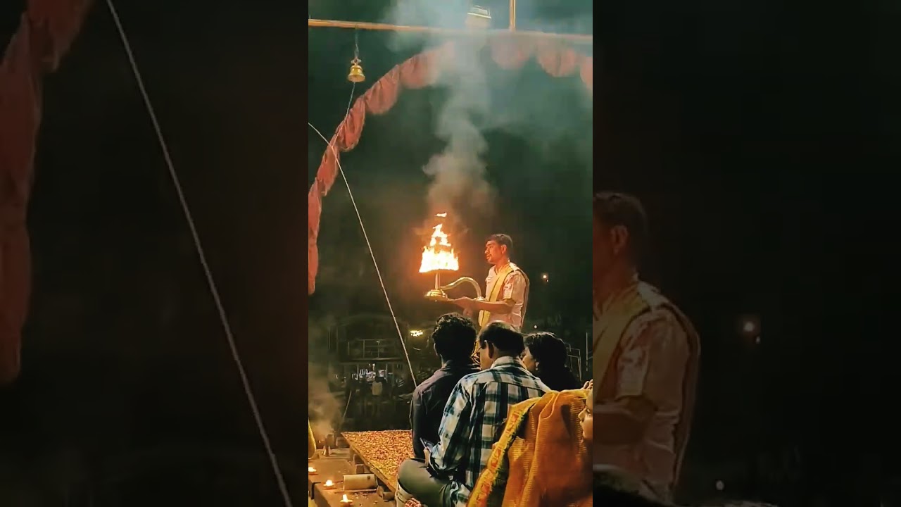 Banaras Ganga Aarti 🪔 at Dashashwamedh Ghat