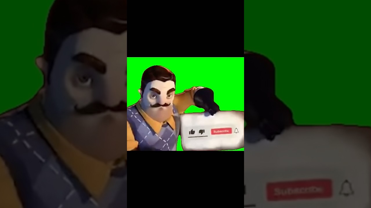 Hello Neighbor Subscribe Meme 🎮