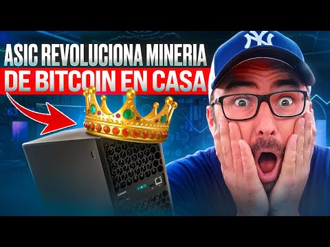 😱 ¡MINA BITCOIN desde CASA sin Ruido! El ASIC que Revoluciona el Home Mining