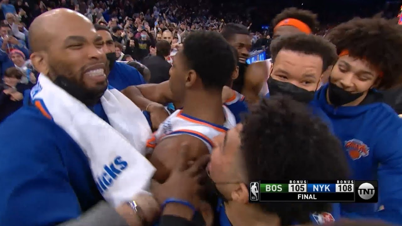 RJ Barrett Delivers Game-Winning Shot in Thrilling MSG Finish! 🔥